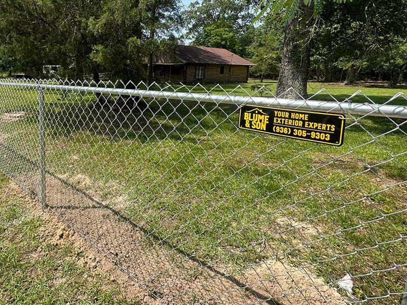 Lufkin Texas residential and commercial chain link fence company
