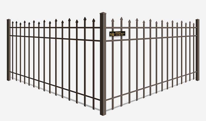 Commercial Ornamental Steel Fence Contractor in Lufkin Texas
