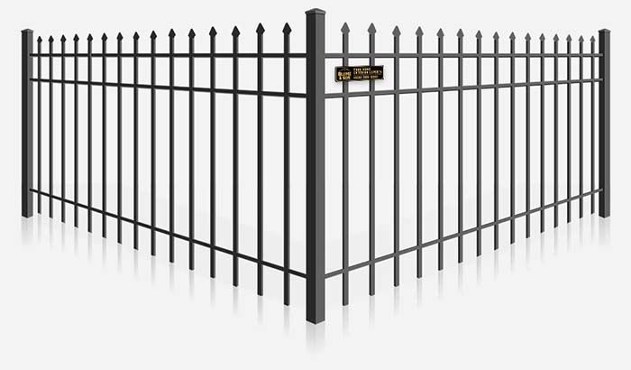 Commercial Ornamental Steel Fence Contractor in Lufkin Texas