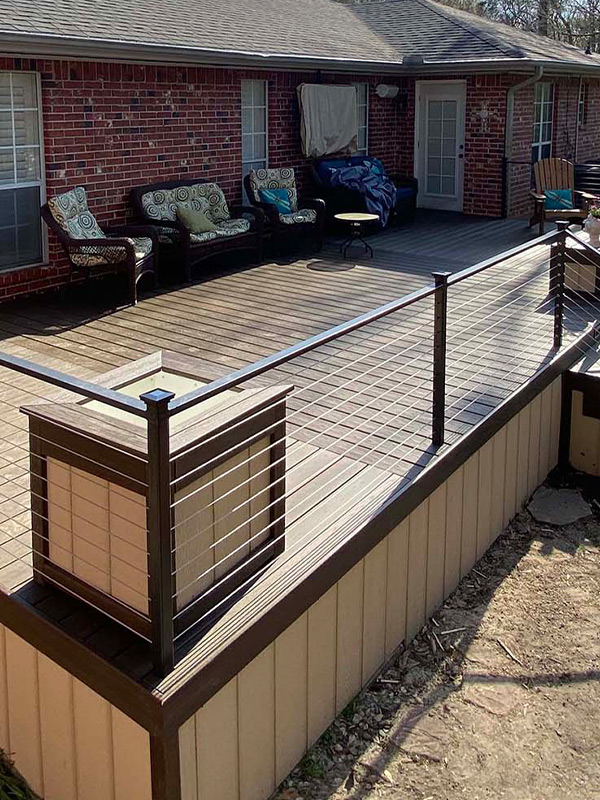 Deck construction company in the Lufkin Texas area.