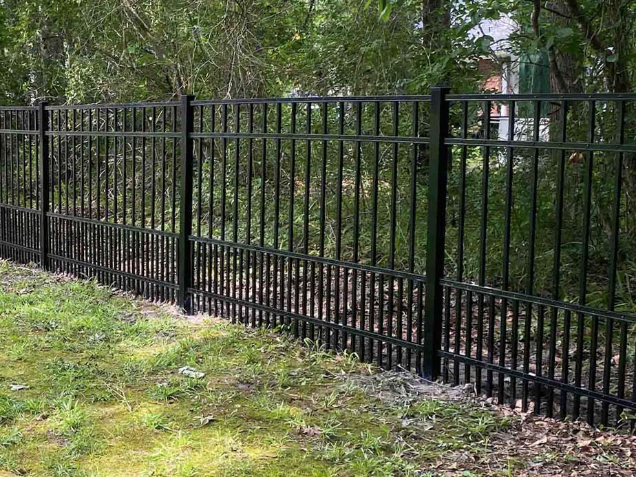 Residential Ornamental Steel Fence Company In Lufkin Texas