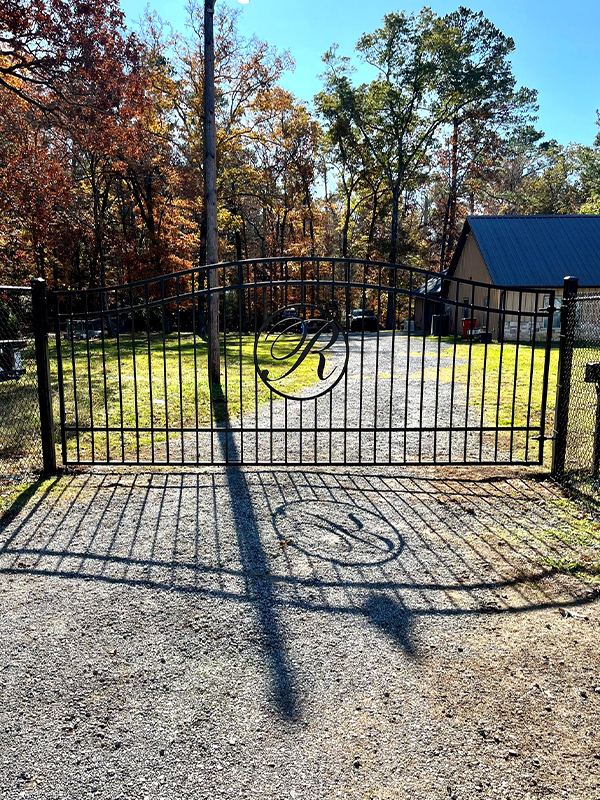 Estate Gate installation for the Lufkin Texas area.