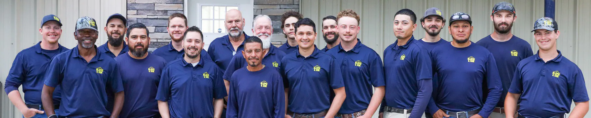 Blume and Son Construction team in Lufkin and East Texas