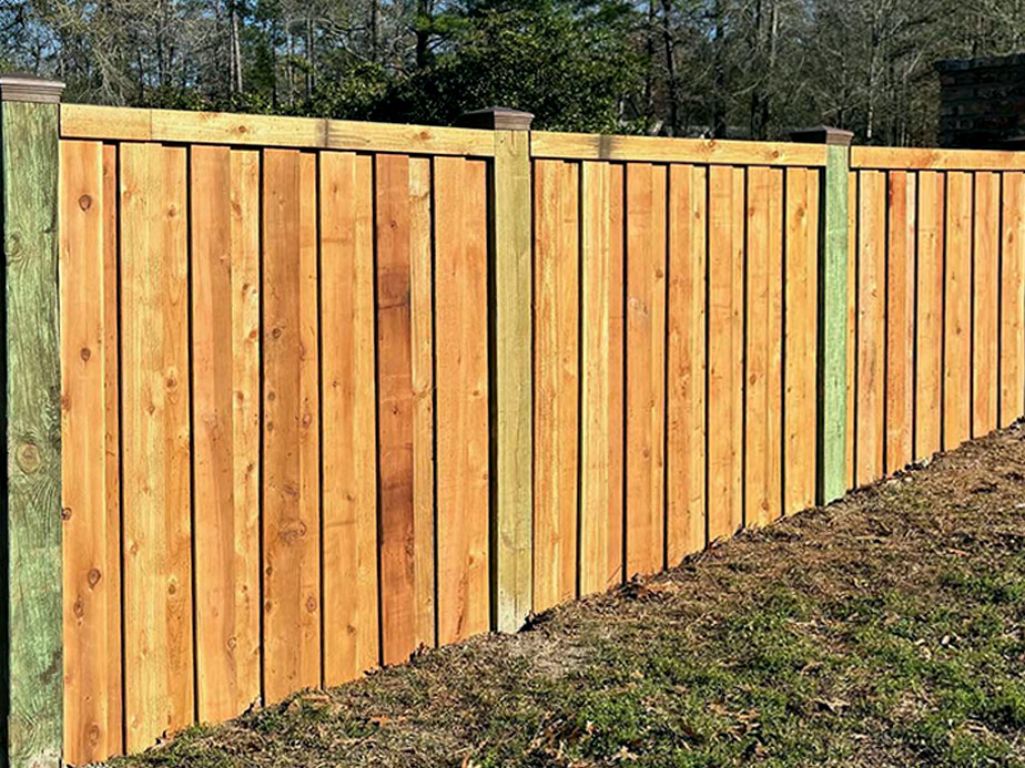 Alto Texas wood privacy fencing