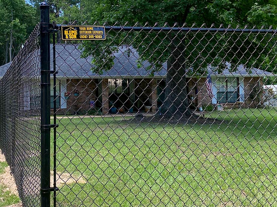 Chain Link fence options in the livingston-texas area.