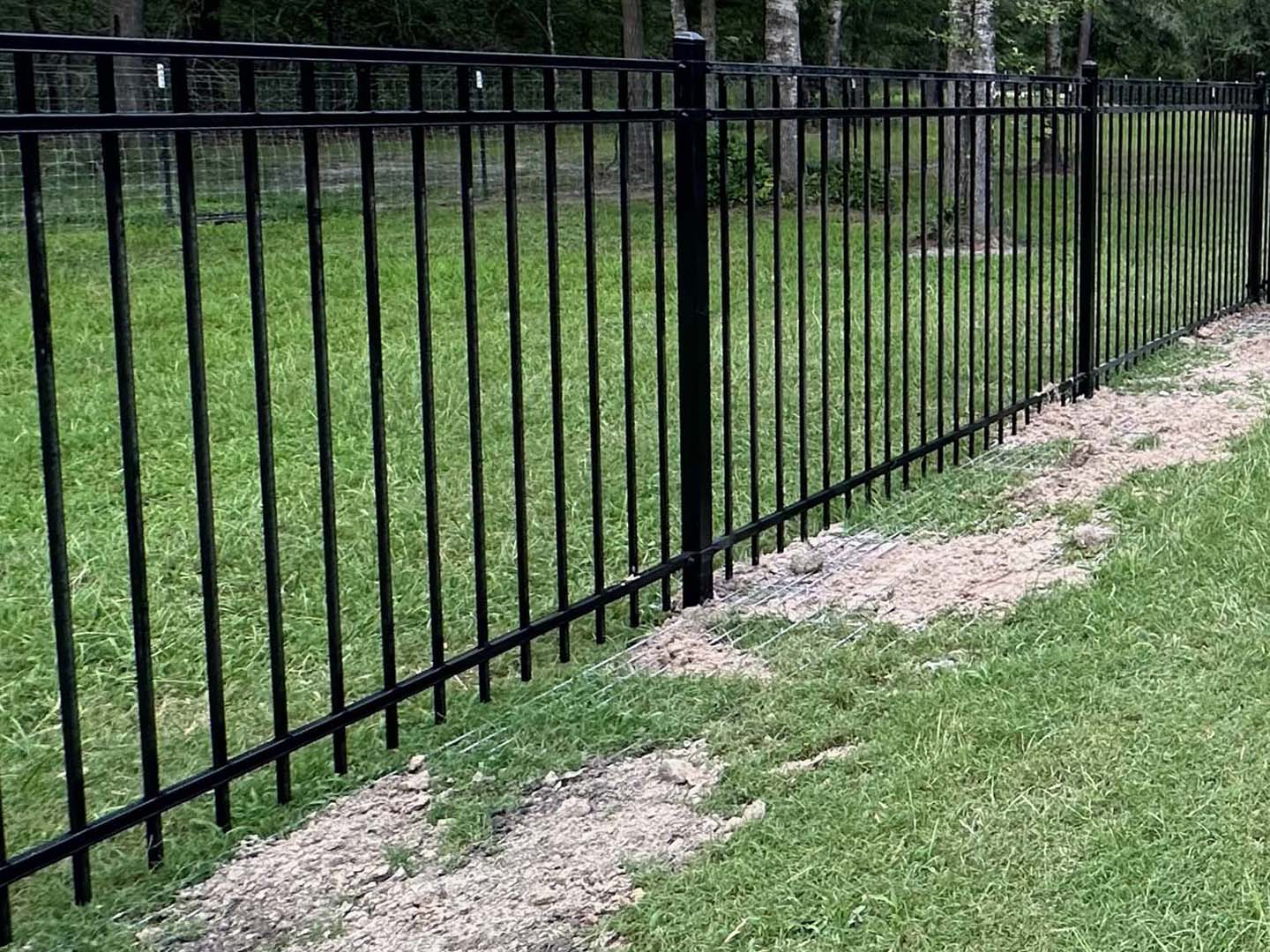 Residential metal fence company Lufkin TX