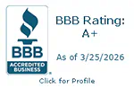 BBB Accredited Business badge