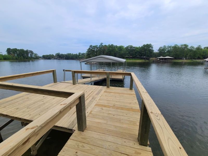Texas Residential Boathouse Installation