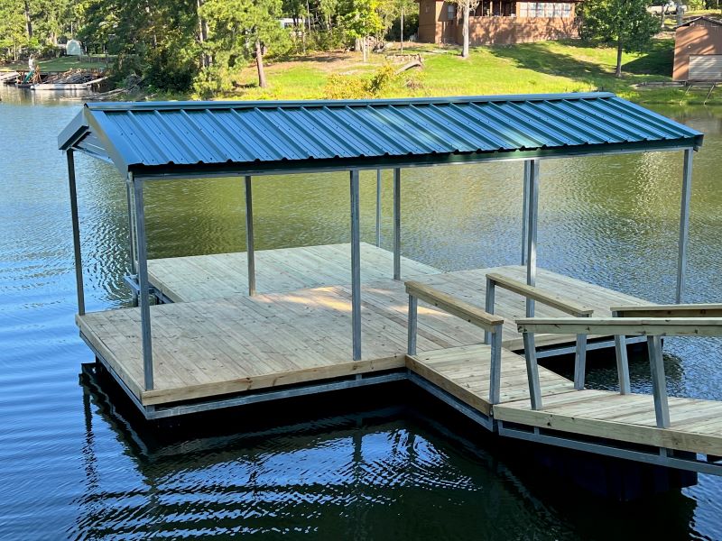 Wood Boathouse Installation Contractor in Lufkin TX