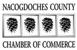 Nacogdoches County Chamber of Commerce badge