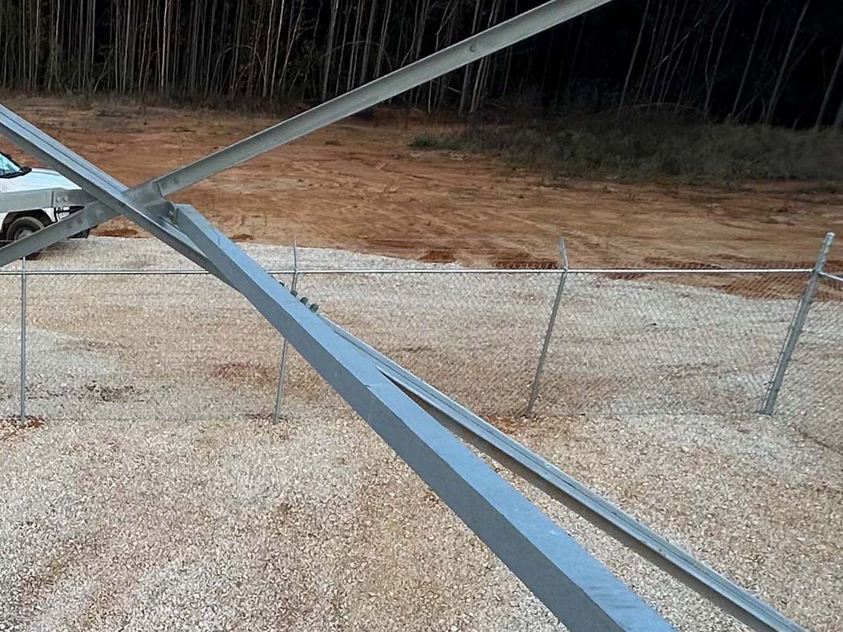Lufkin TX Commercial Chain Link Fence Installation