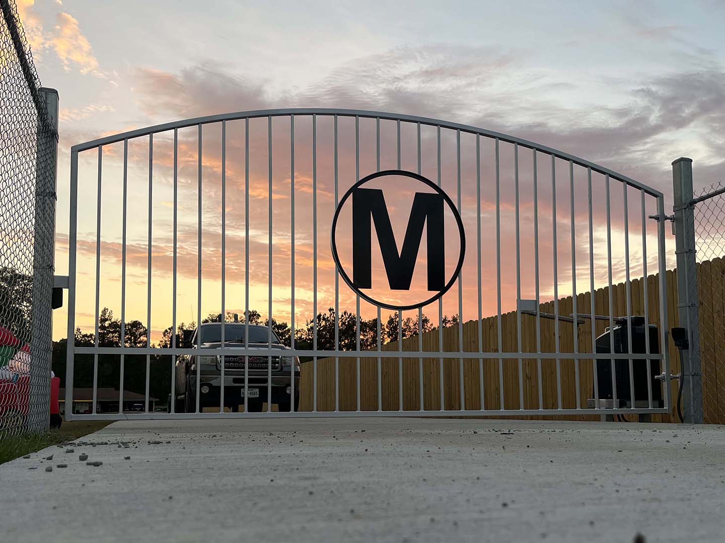 Custom Metal Gate for Lufkin Texas Residential & Commercial Properties