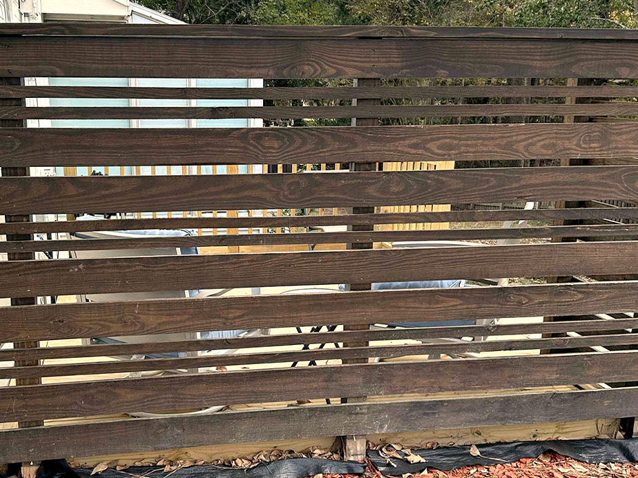 Jasper Texas Fence Project Photo