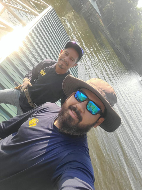 Blume and Son Construction team on social media