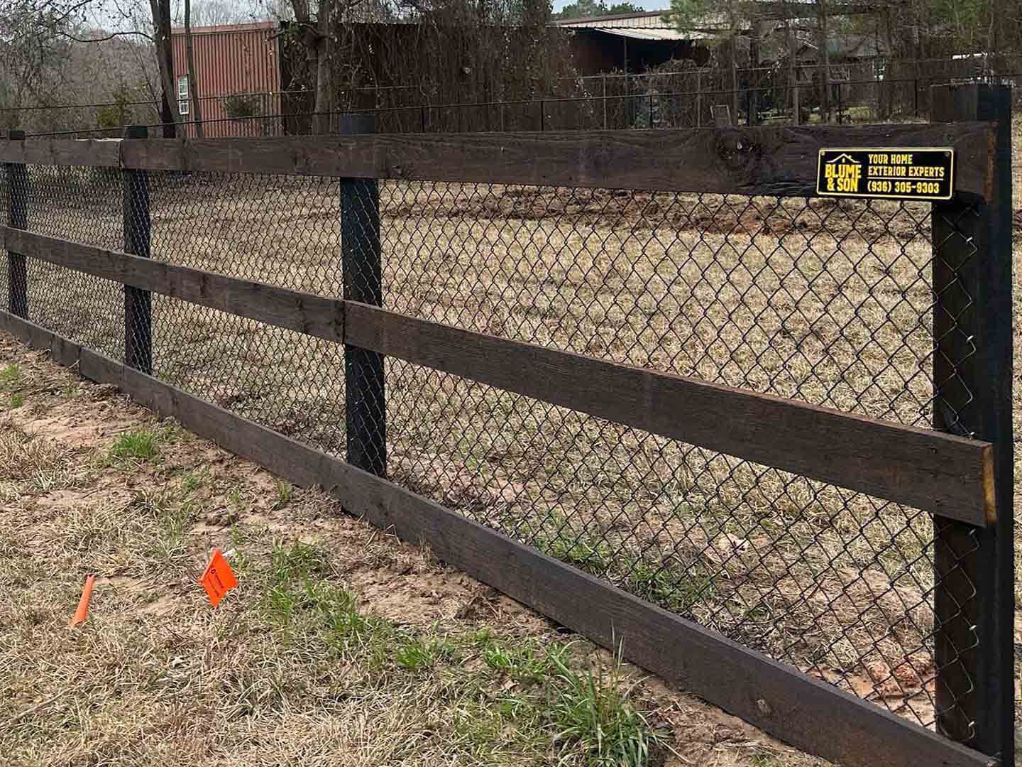 Rusk Texas Fence Project Photo