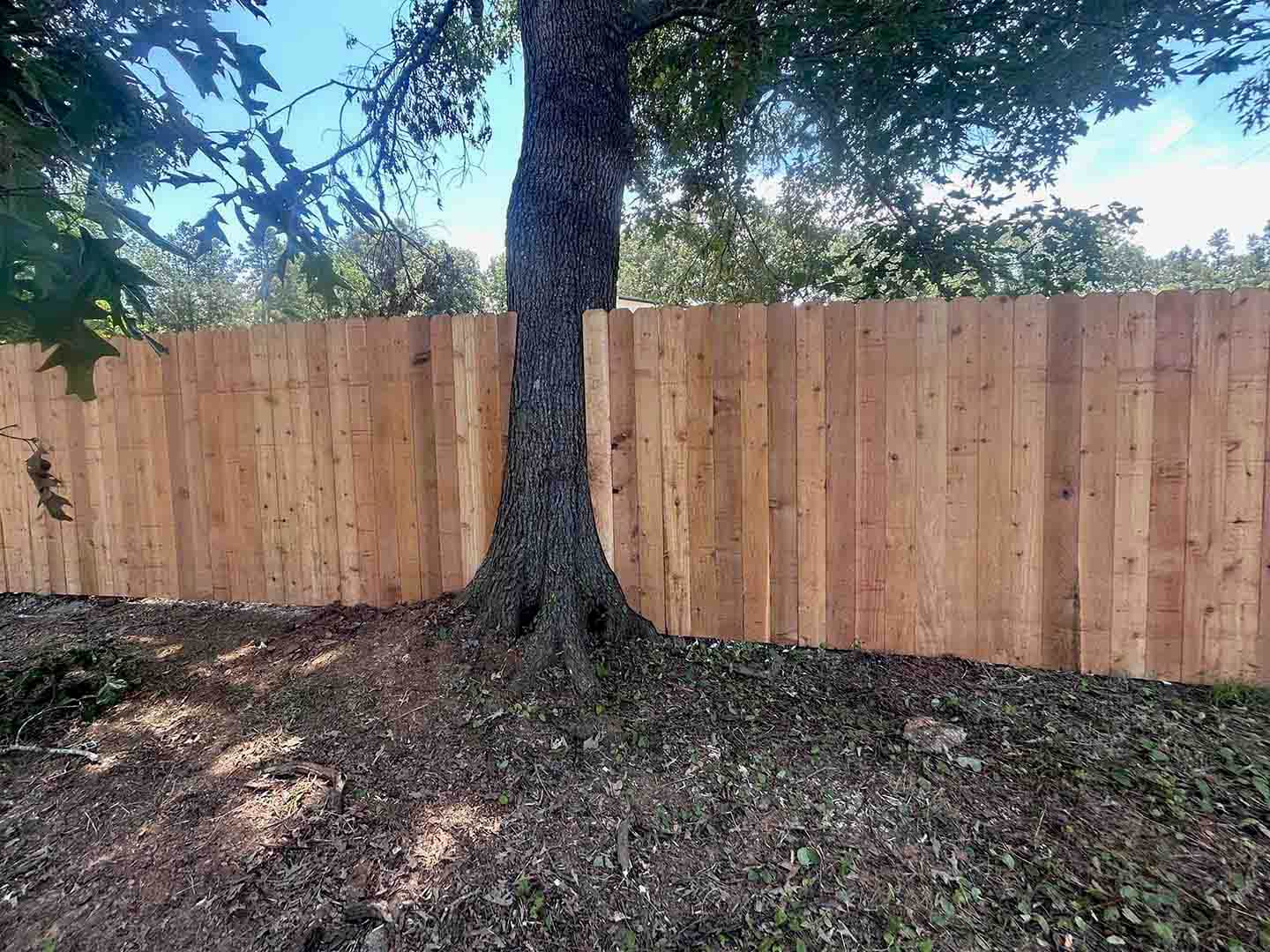 Lufkin Texas Full-Privacy Wood Fence for Residential or Commercial Properties