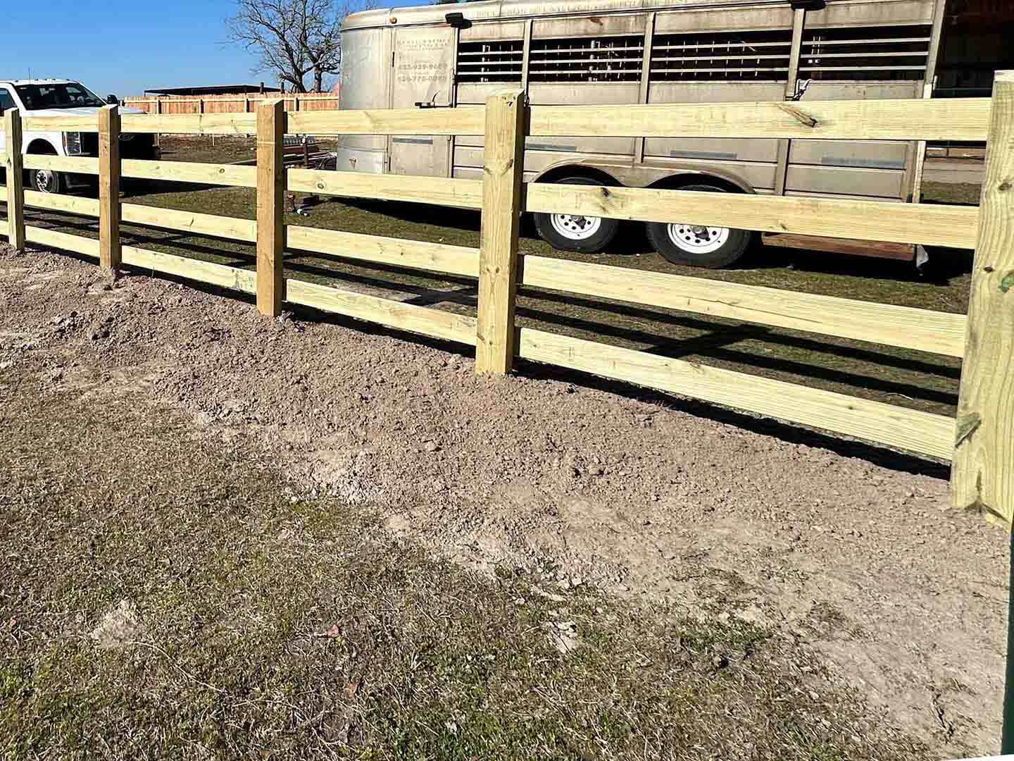 Farm fencing in Lufkin, Texas